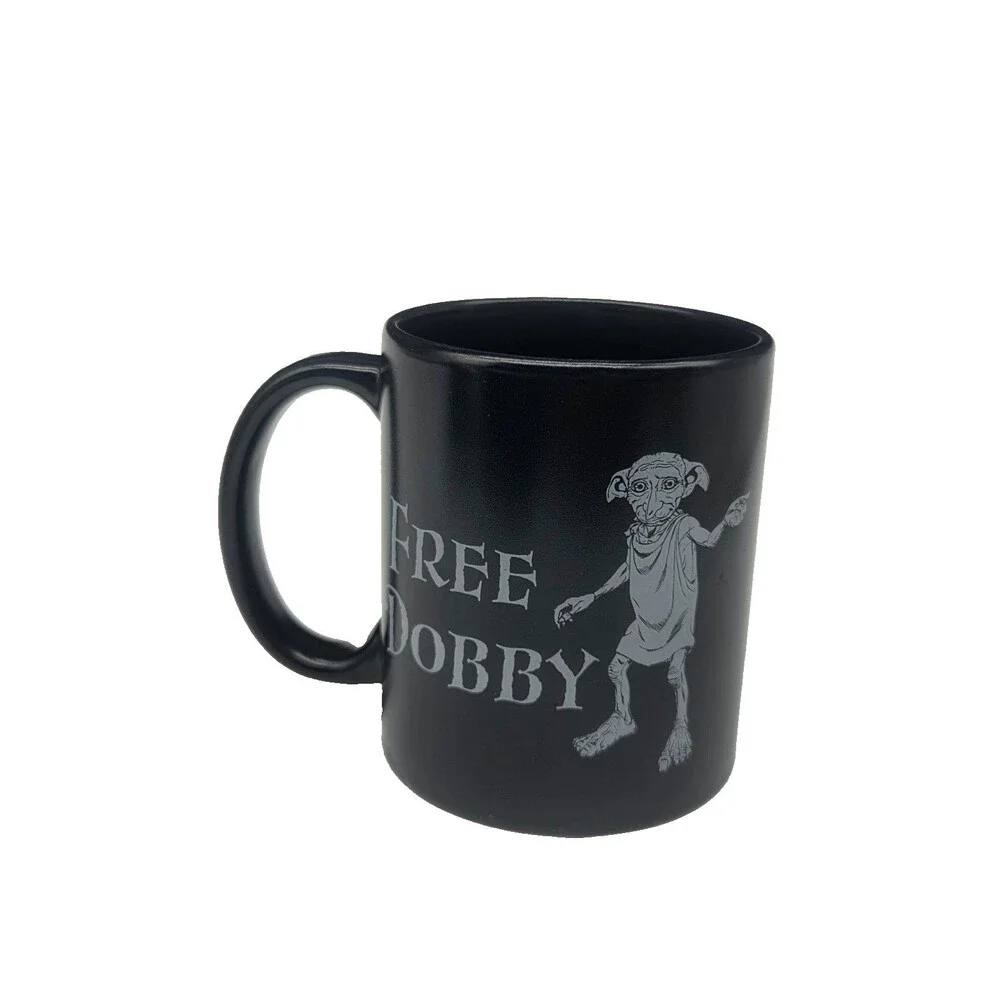 Coffee Cup Mug Harry Potter Free Dobby Black Paladone Ceramic Mug